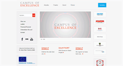 Desktop Screenshot of campus-of-excellence.com
