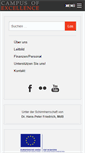 Mobile Screenshot of campus-of-excellence.com